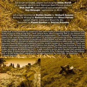 Adam Karch Blueprints CD Page 3