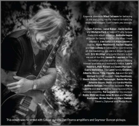 Aldo Nova CD hugging guitar