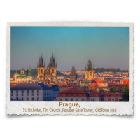 Prague's Landmark Skyline