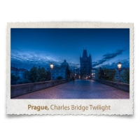 Charles Bridge Twilight, Prague