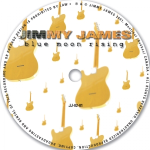 Jimmy James Blues Moon Rising CD Disc