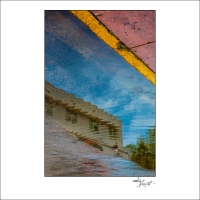 Miami Beach Watercolor Composition #06