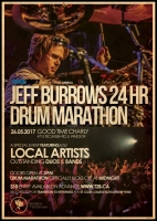 Jeff Burrows 24hr Drum Marathon 2017