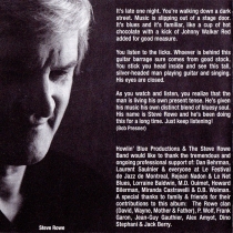 Steve Rowe Front Rowe Center Booklet Art