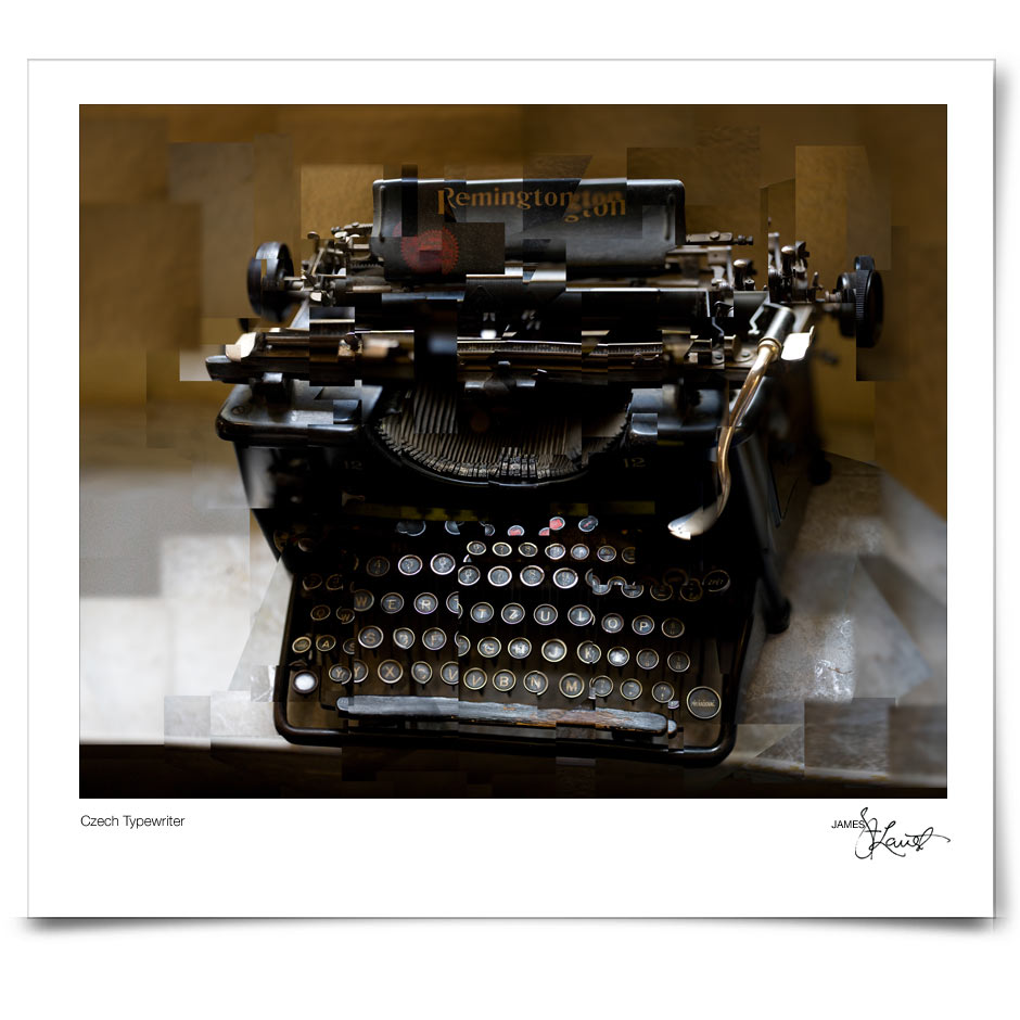 Czech Typewriter Montage