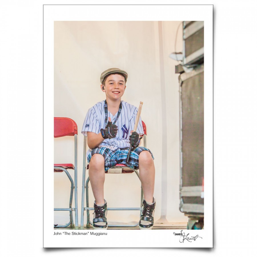 David Gogo hosts 10 Year Old Drummer